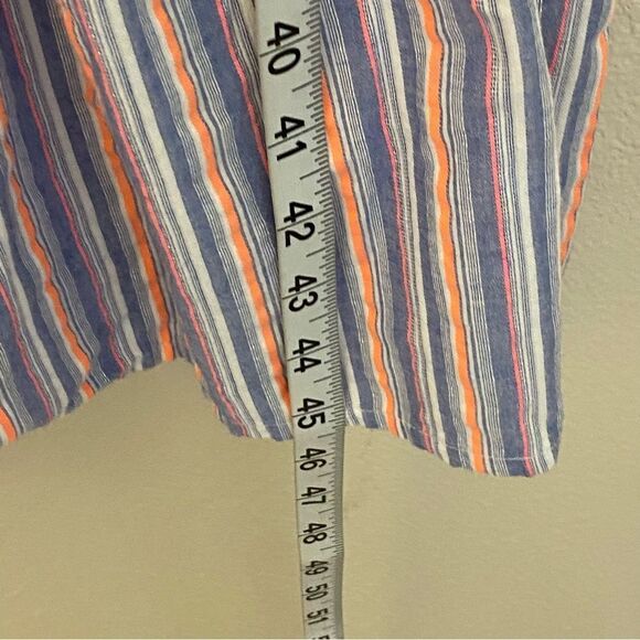 Cat & Jack long maxi ruffle stripes boho girls cotton summer dress XL 14-16 - Picture 6 of 11